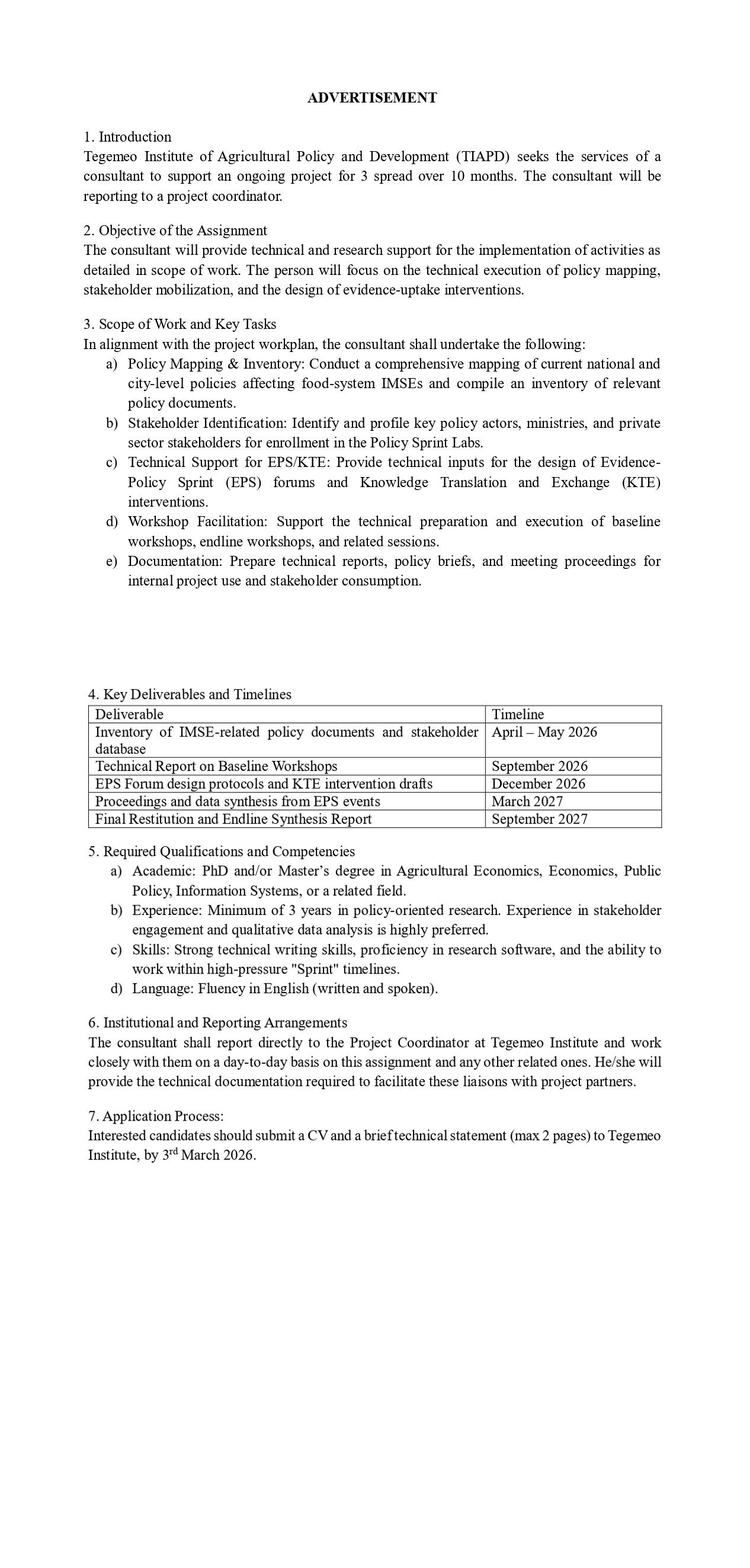 Combined Advertisement