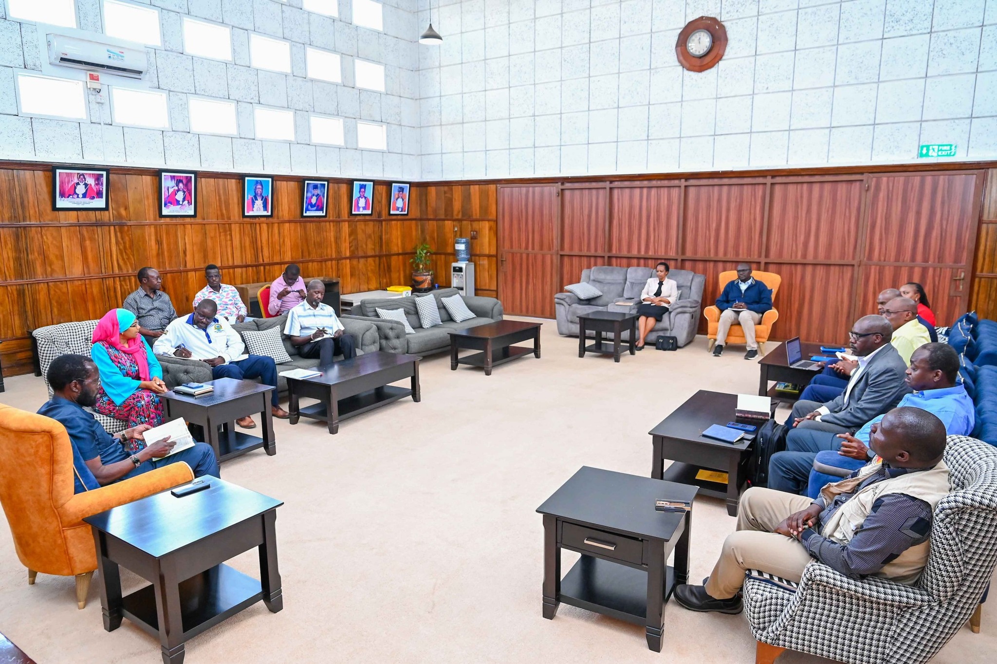 EAC FAO Tegemeo Institute discussion on Kibuye Market Transformation